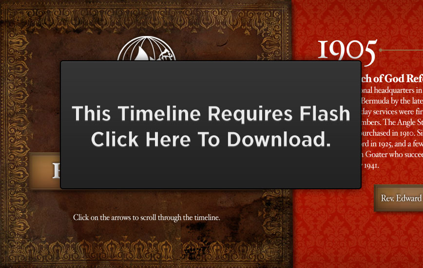 This site requires flash